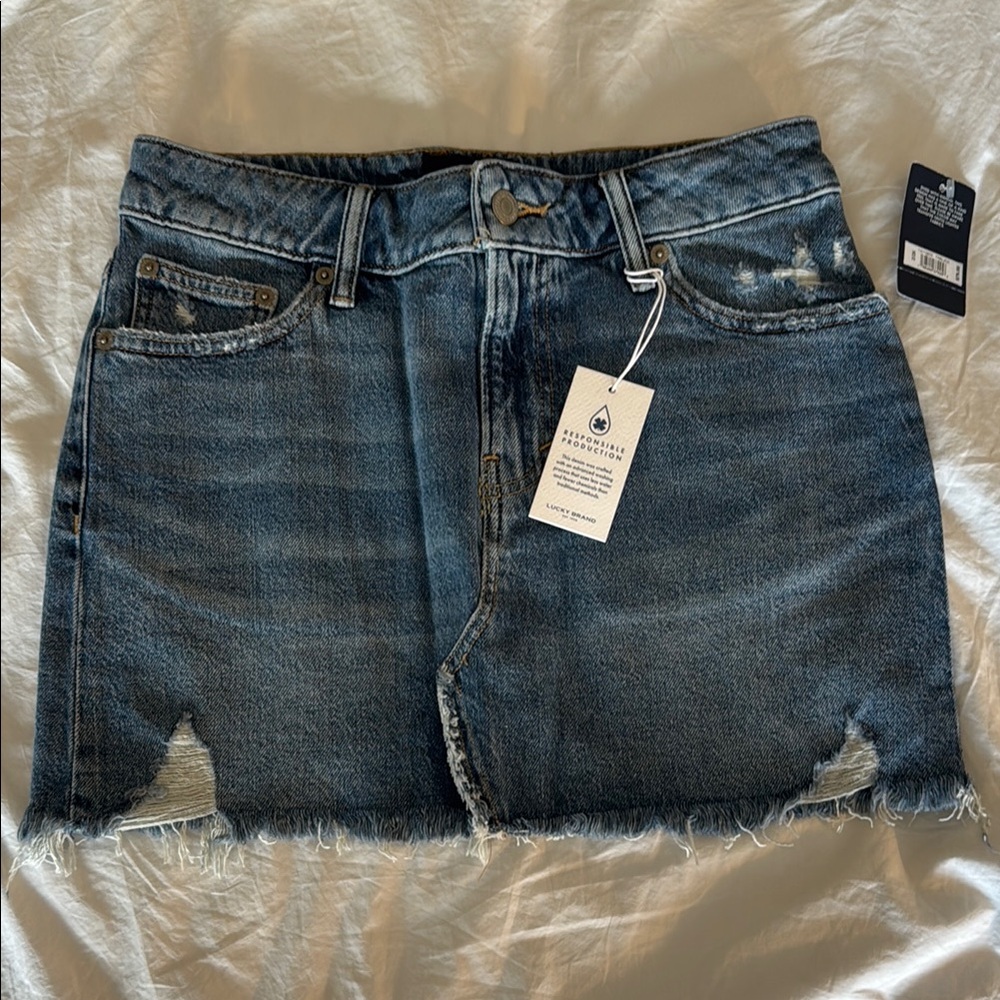 Lucky brand Jean skirt